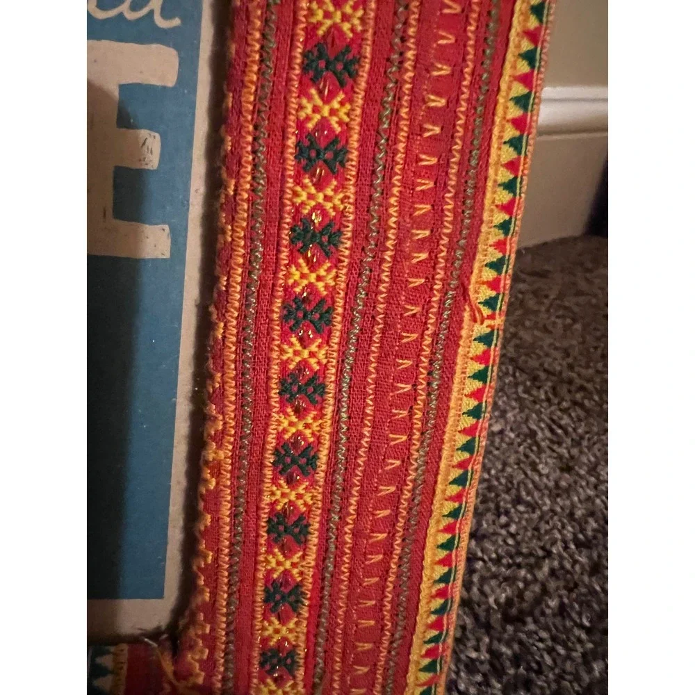 Earthbound Home 4 x 6 Picture‎ Frame Fabric Bohemian Design Hippie Home Decor